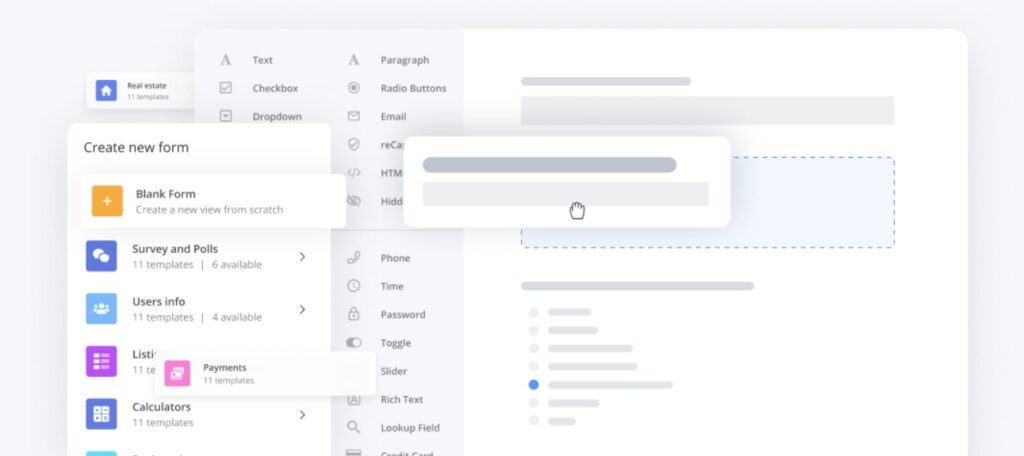 Screenshot-formidable-forms editor